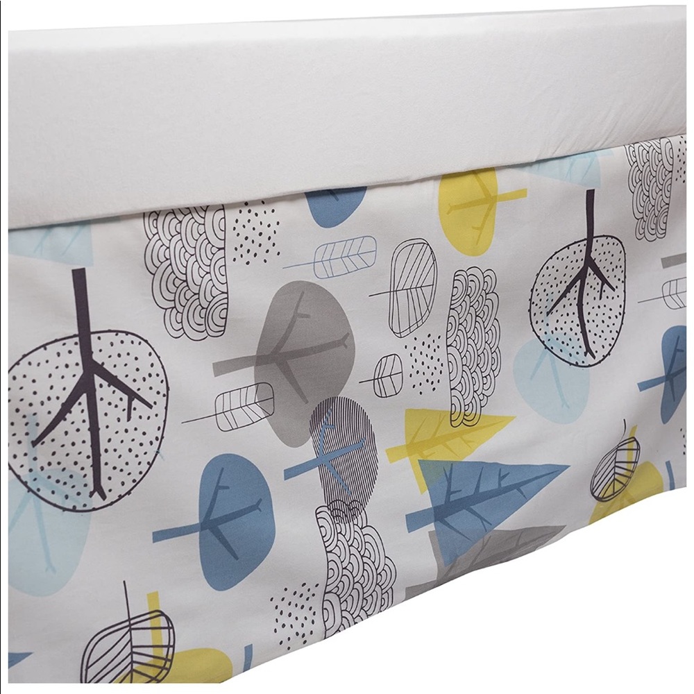 Lolli Living Woods Crib Bed Skirt dust ruffle